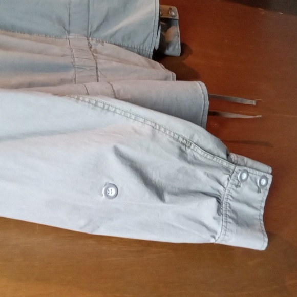 Lane Bryant Tan Utility Jacket Versatile Design - Picture 4 of 5